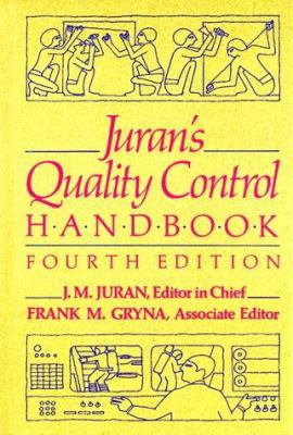 Juran's Quality Control Handbook 0070331766 Book Cover