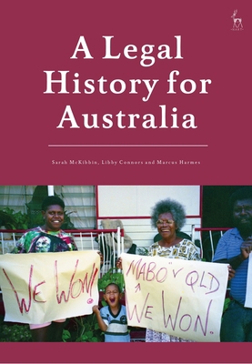 A Legal History for Australia 1509939571 Book Cover