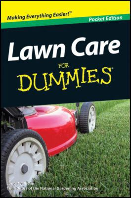Lawn Care for Dummies 0470450975 Book Cover