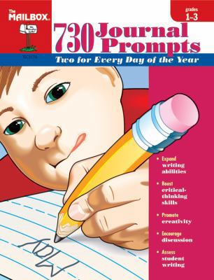 730 Journal Prompts Grades 1-3 B00QFX60AA Book Cover