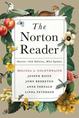 The Norton Reader with 2016 MLA Update 0393617416 Book Cover