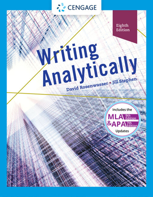 Writing Analytically (W/ Mla9e & Apa7e Updates) 1337559466 Book Cover