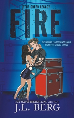 Fire: A Forced Proximity Rockstar Romance B0FTW7LT2T Book Cover