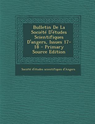 Bulletin de La Societe D'Etudes Scientifiques D... [French] 1294075292 Book Cover