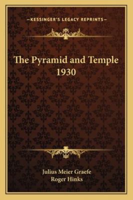 The Pyramid and Temple 1930 1162735090 Book Cover