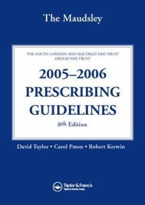 The Maudsley Prescribing Guidelines, 8Ed 2005-2006 B002GZ2KNW Book Cover