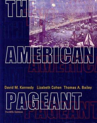 The American Pageant: A History of the Republic 061810349X Book Cover