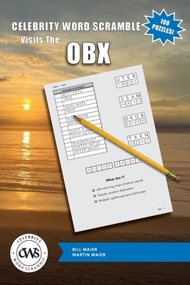 Celebrity Word Scramble Visits The OBX B0HFD44ZTX Book Cover