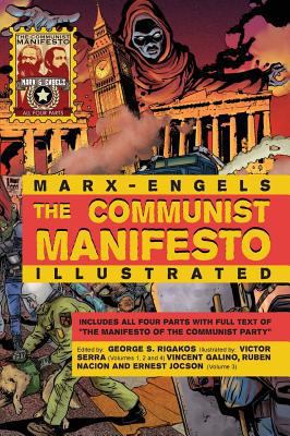 The Communist Manifesto Illustrated: All Four P... 1926958330 Book Cover