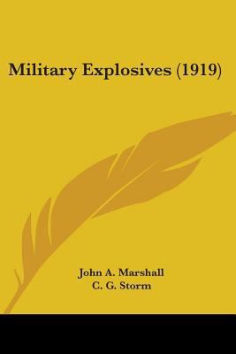 Military Explosives (1919) 1437069118 Book Cover