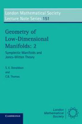 Geometry of Low-Dimensional Manifolds: Volume 2... 0511629346 Book Cover