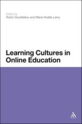 Learning Cultures in Online Education 1441158685 Book Cover