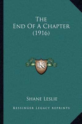The End Of A Chapter (1916) 1164014781 Book Cover