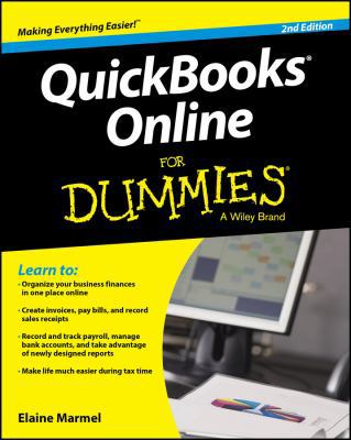 QuickBooks Online for Dummies 1119127335 Book Cover