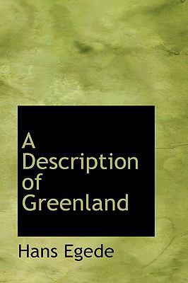 A Description of Greenland 1110238274 Book Cover