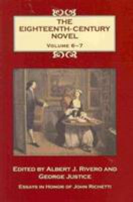 The Eighteenth-Century Novel, Vol. 6 0404646565 Book Cover