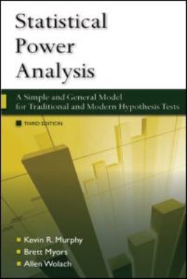 Statistical Power Analysis: A Simple and Genera... 0415965551 Book Cover
