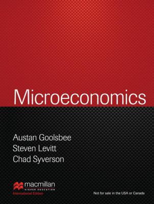 Microeconomics 1464146977 Book Cover
