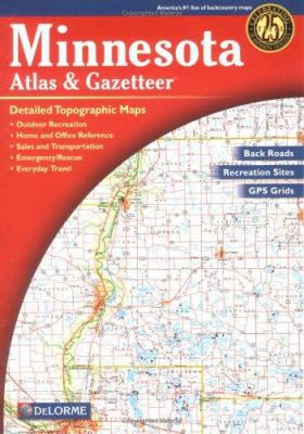 Minnesota - Delorme 0899333338 Book Cover