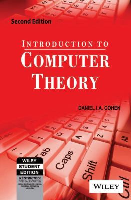 Introduction To Computer Theory, 2Nd Ed 8126513349 Book Cover