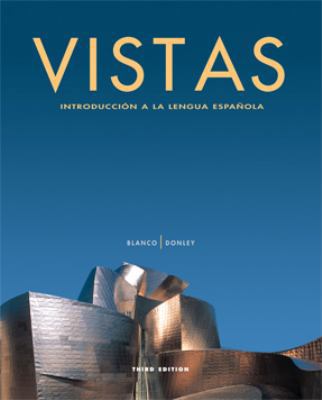 Vistas: Introduccion a La Lengua Espanola, Work... [Spanish] 1600071074 Book Cover