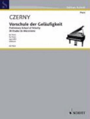 PRELIMINARY SCHOOL OF VELOCITY OP. 849 PIANO [French] B000EQIFKM Book Cover