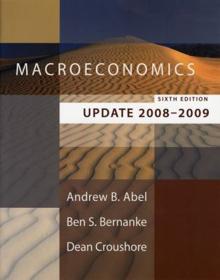 Macroeconomics Update 2008-2009, 6th Edition 0321510666 Book Cover