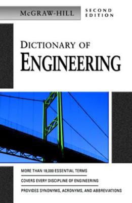 Dictionary of Engineering 0071410503 Book Cover