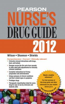 Pearson Nurse's Drug Guide [With Access Code] 0132597241 Book Cover