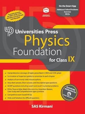 Physics Foundation for Class IX 9393330514 Book Cover