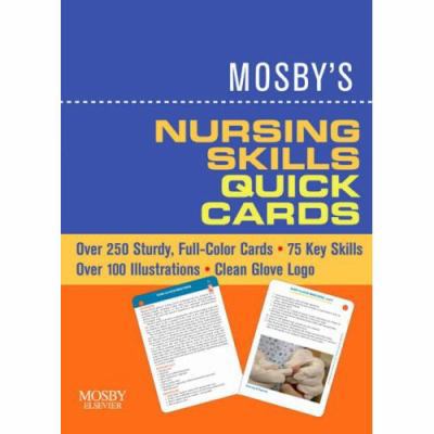 Mosby's Nursing Skills Quick Cards 0323046150 Book Cover