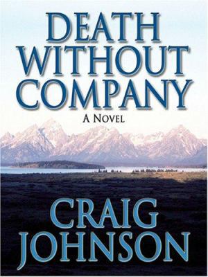 Death Without Company [Large Print] 0786289589 Book Cover