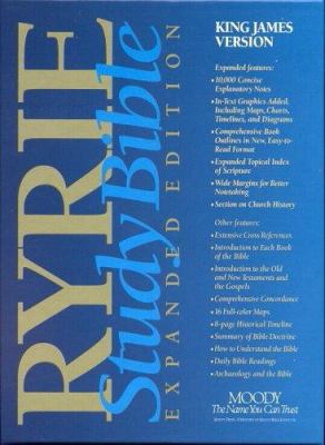 Ryrie Study Bible-KJV 080243861X Book Cover