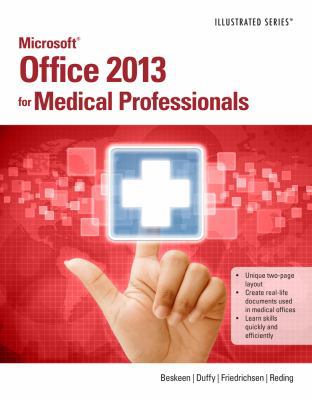 Microsoft Office 2013 for Medical Professionals... 1285083903 Book Cover