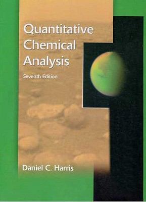Quantitative Chemical Analysis & Solutions Manual 0716761254 Book Cover