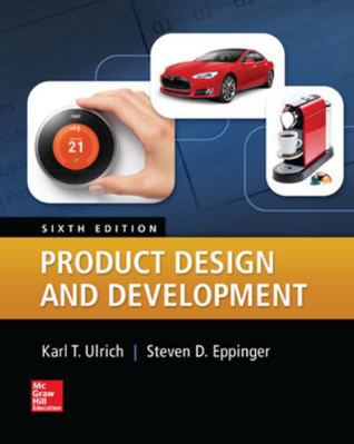 Product Design and Development 0078029066 Book Cover