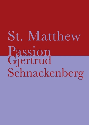 St. Matthew Passion B0DBQ2YK3S Book Cover