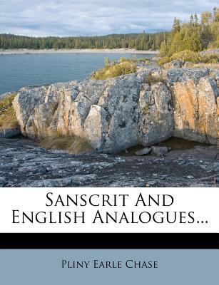 Sanscrit and English Analogues... 1278749632 Book Cover