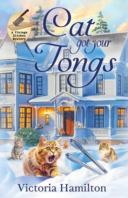 Cat Got Your Tongs [Large Print] 1420535056 Book Cover