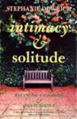 Intimacy and Solitude 0704343088 Book Cover