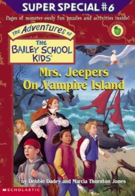 Bsk Ss #06: Mrs. Jeepers on Vampire Island (The... 0439306418 Book Cover