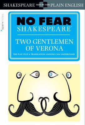 Two Gentlemen of Verona (No Fear Shakespeare): ... 1454928077 Book Cover