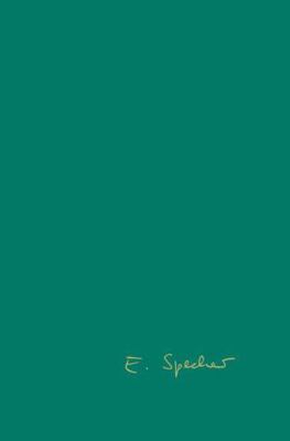 Ernst Specker Selecta 3764324082 Book Cover