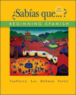 ¿Sabías que...?: Beginning Spanish 0073513164 Book Cover