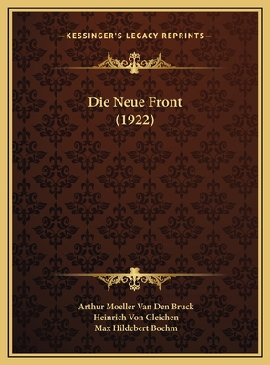 Die Neue Front (1922) [German] 1169789560 Book Cover