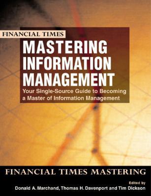 Mastering Information Management 0273643525 Book Cover