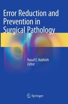 Error Reduction and Prevention in Surgical Path... 1493947850 Book Cover