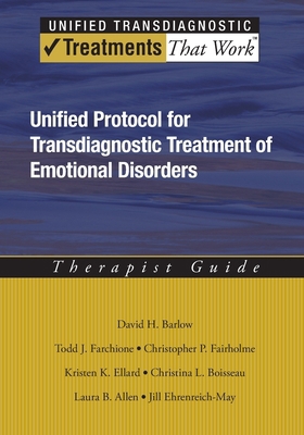 Unified Protocol for Transdiagnostic Treatment ... 0199772665 Book Cover