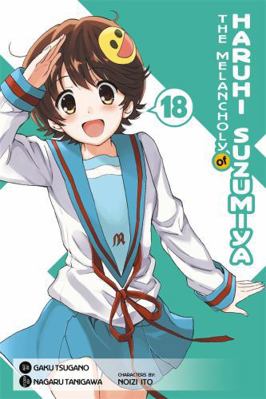 The Melancholy of Haruhi Suzumiya, Vol. 18 (Manga) 0316286788 Book Cover