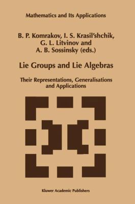 Lie Groups and Lie Algebras: Their Representati... 9401062129 Book Cover